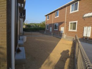 宇部市　ガーデン　サイクルポート　ウッドデッキ　目隠し