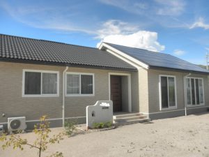 防府市　ガーデン工事+アプローチ施工現場