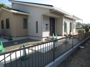 全体外構　デッキ　テラス　