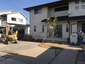 2017年最初の工事開始！