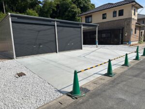 使い方は自由自在　連棟＋オープンスペース　山口市　I様邸